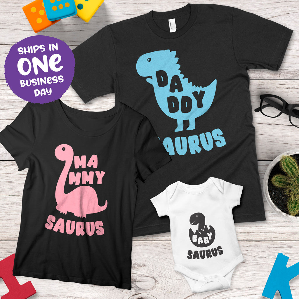 dinosaur t shirts for family